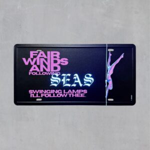 'Fair Winds And Following Seas' Metal Art Decor