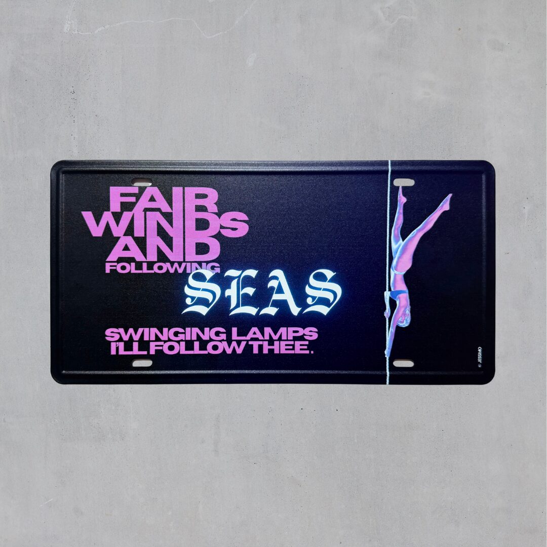 'Fair Winds And Following Seas' Metal Art Decor